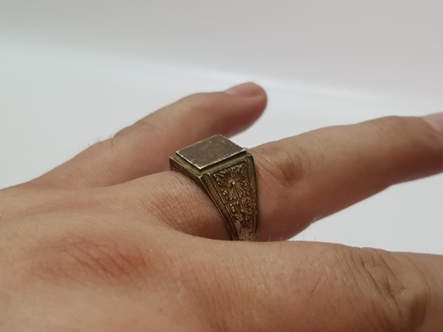 OSMANLI DÖNEMİ GÜMÜŞ YÜZÜK