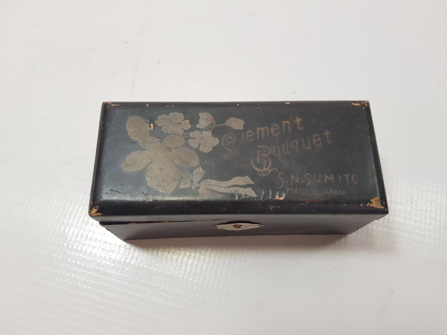 ANTİKA PAPİER MACHE PARFÜM KUTUSU