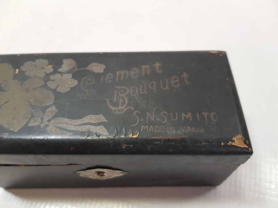 ANTİKA PAPİER MACHE PARFÜM KUTUSU