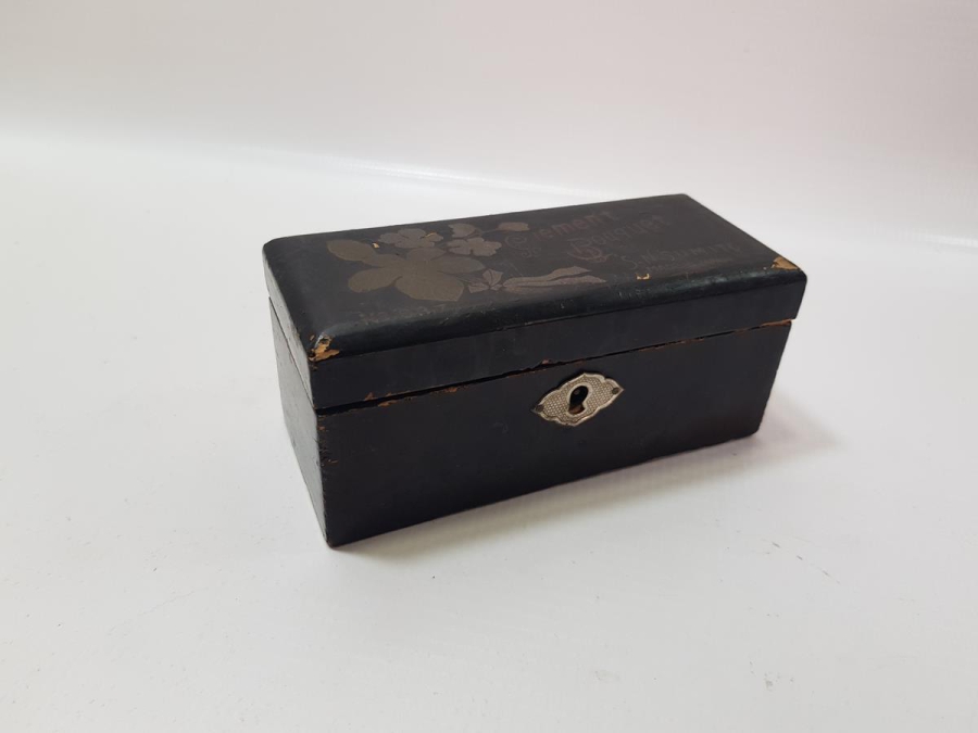 ANTİKA PAPİER MACHE PARFÜM KUTUSU