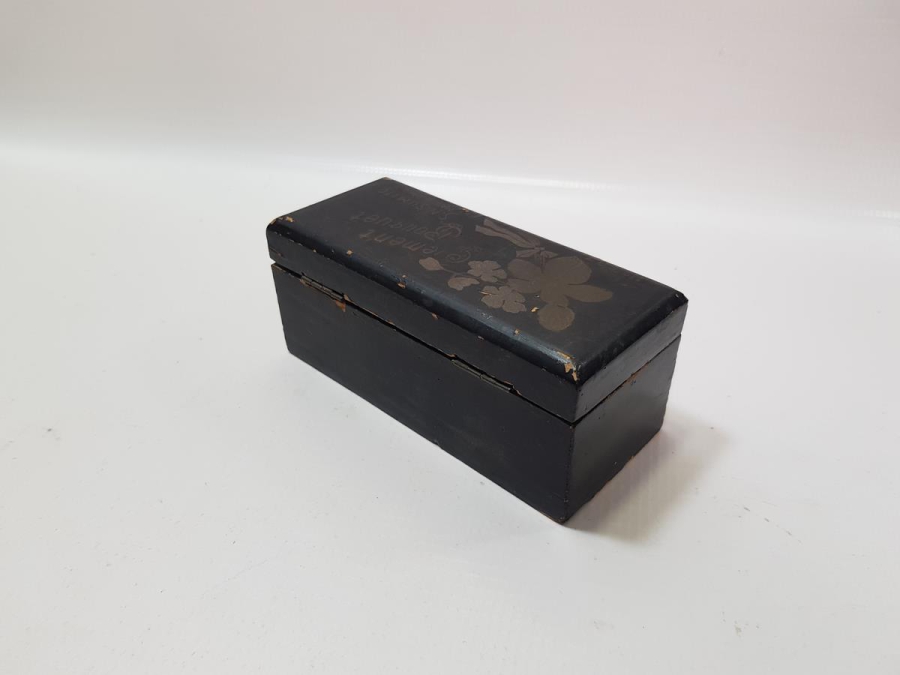 ANTİKA PAPİER MACHE PARFÜM KUTUSU