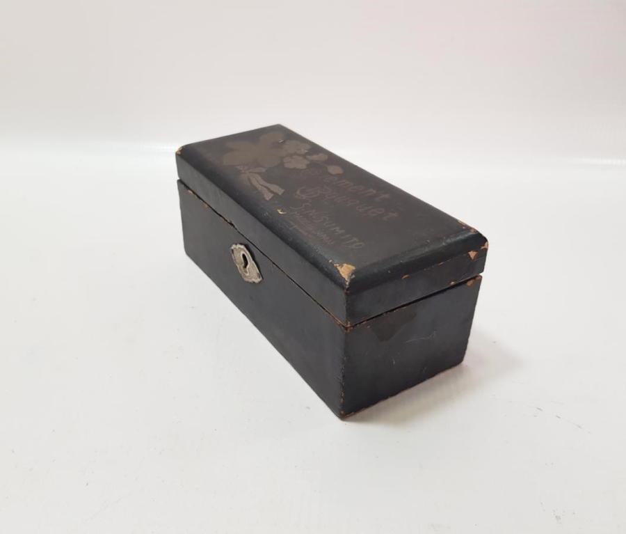 ANTİKA PAPİER MACHE PARFÜM KUTUSU