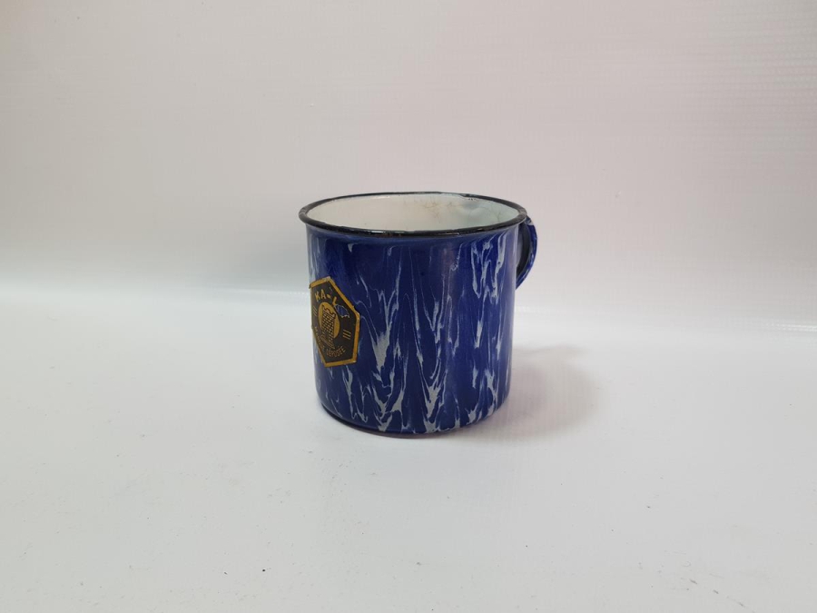 OSMANLI DÖNEMİ KALE MARKA EMAYE SU BARDAĞI