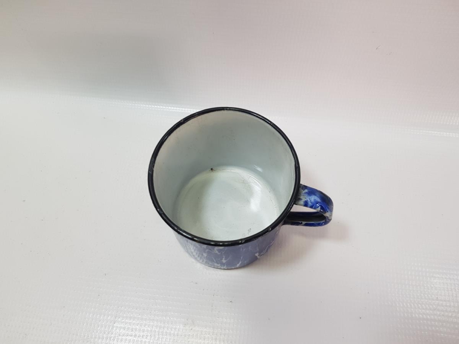 OSMANLI DÖNEMİ KALE MARKA EMAYE SU BARDAĞI