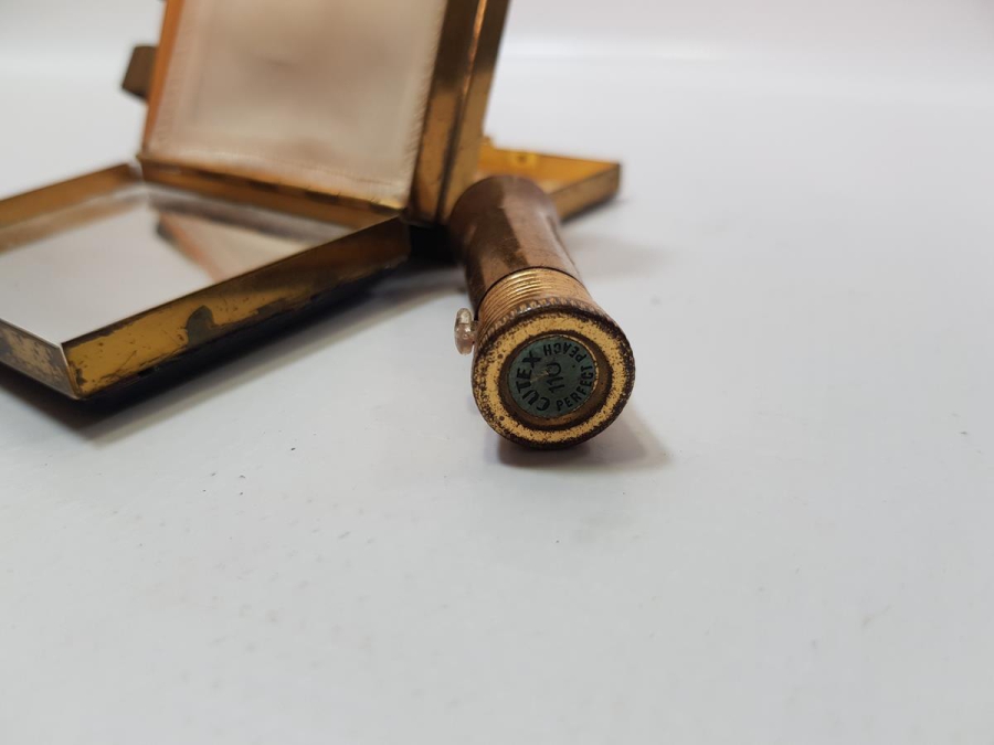 OSMANLI DÖNEMİ LEVANTEN İŞİ RUJLU PUDRİYER KUTUSU