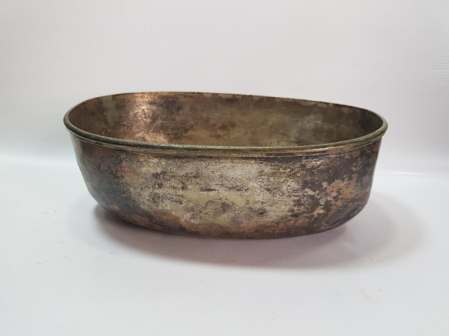 OSMANLICA ANKARA PALAS YAZILI SERVİS TENCERESİ KAPAĞI