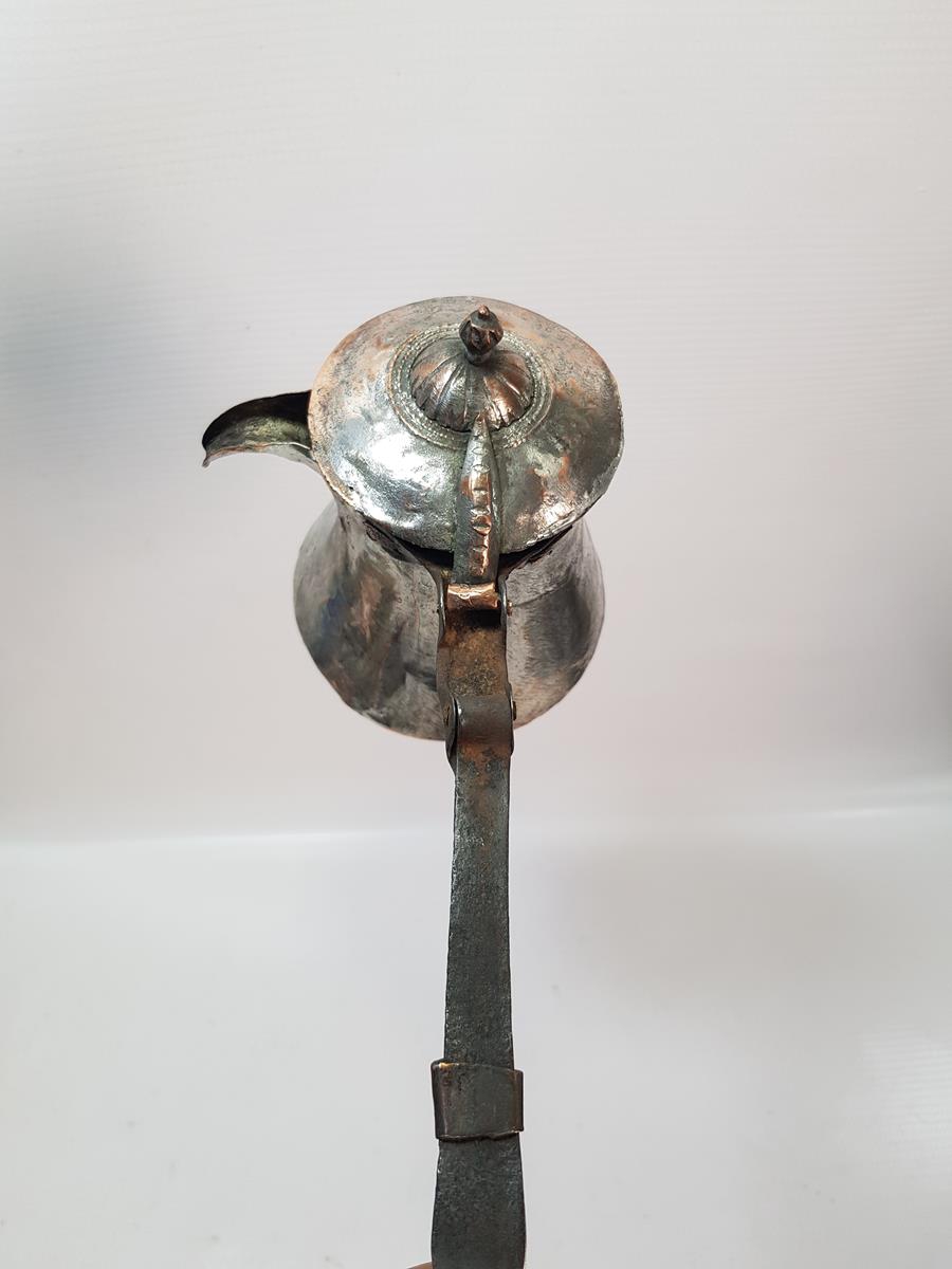 OSMANLI DÖNEMİ TEKKE İŞİ BAKIR KAHVE CEZVESİ