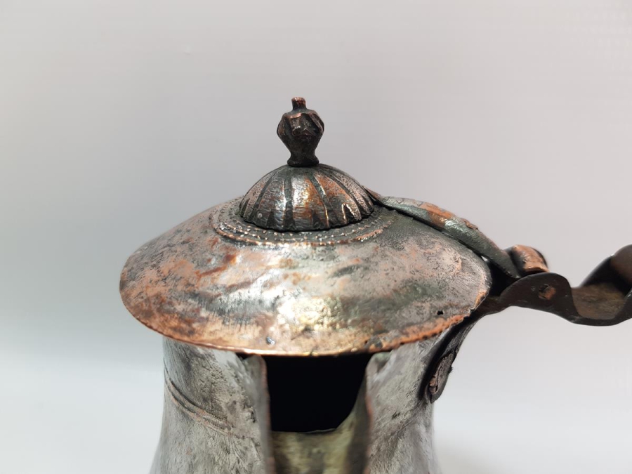 OSMANLI DÖNEMİ TEKKE İŞİ BAKIR KAHVE CEZVESİ