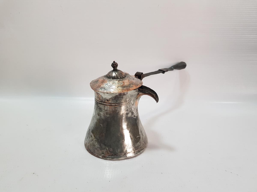 OSMANLI DÖNEMİ TEKKE İŞİ BAKIR KAHVE CEZVESİ