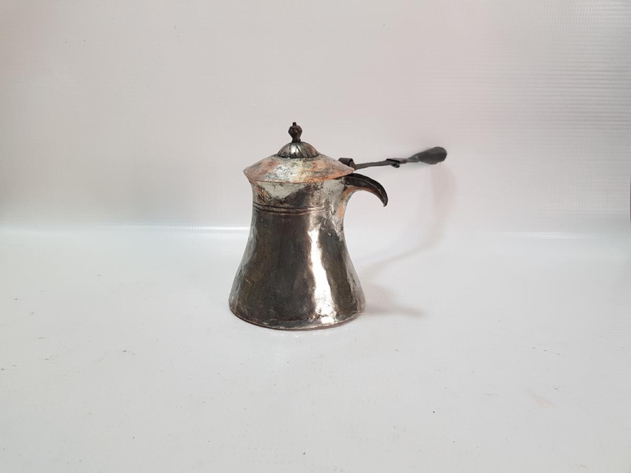 OSMANLI DÖNEMİ TEKKE İŞİ BAKIR KAHVE CEZVESİ