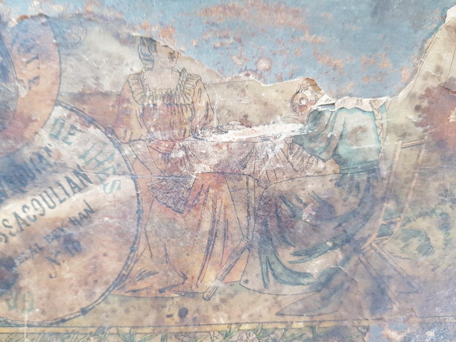 OSMANLI DEVLET ARMALI TENEKE KUTU