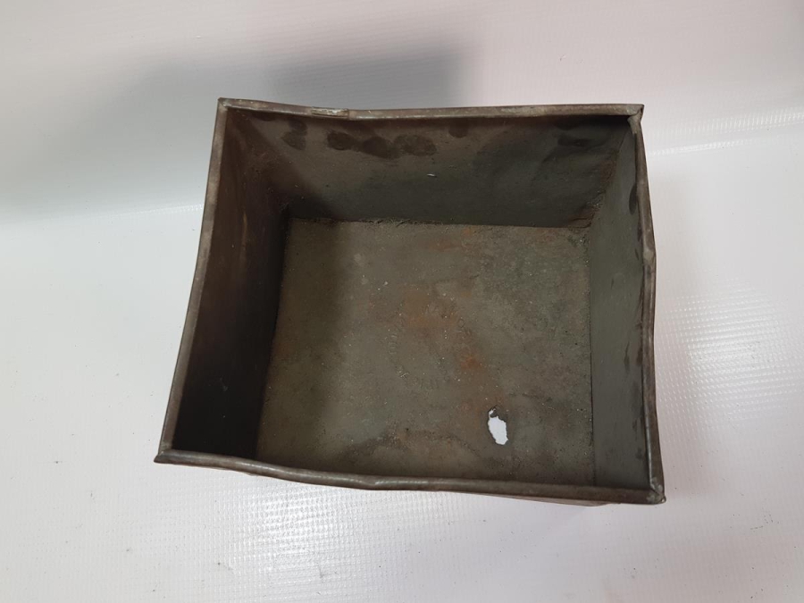 OSMANLI DEVLET ARMALI TENEKE KUTU