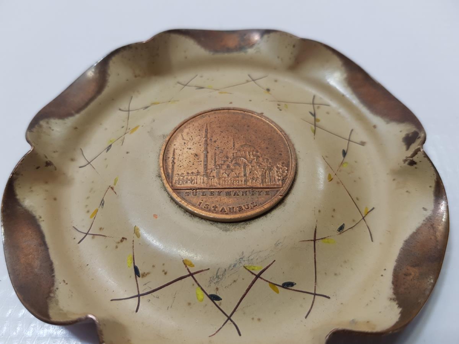 İSTANBUL SÜLEYMANİYE CAMİİ GÖRSELLİ BAKIR DUVAR TABAĞI