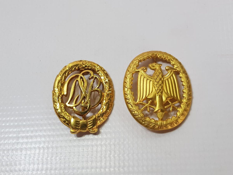 İKİ ADET ALMANYA ASKERİ BRÖVE