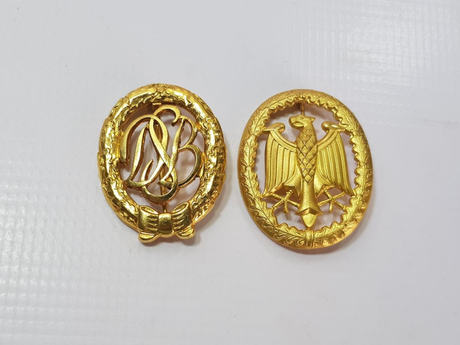 İKİ ADET ALMANYA ASKERİ BRÖVE