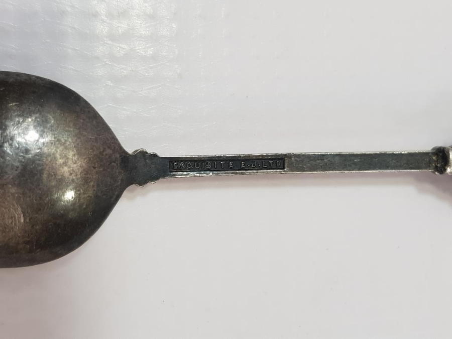 1977 KRALİÇE ELİZABET SİLVER JUBİLE HATIRASI GÜMÜŞ ÇAY KAŞIĞI