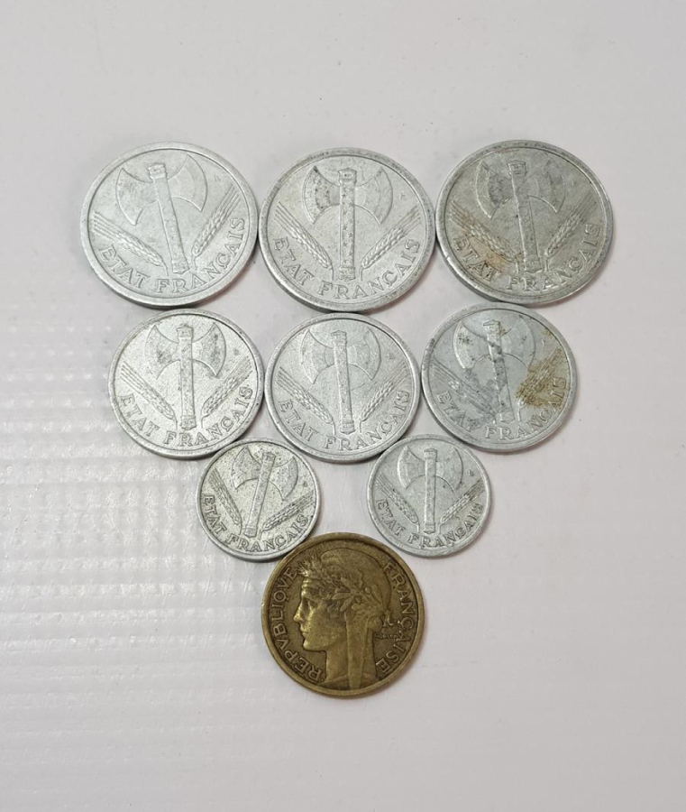 1930-1940 FRANSIZ MADENİ PARALARI