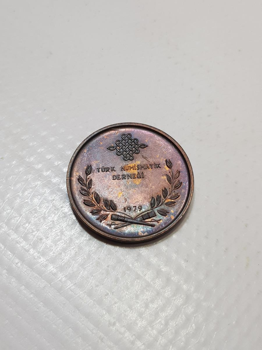 1979 TÜRK NÜMİSMATİK DERNEĞİ HALİL EDHEM ELDEM MADALYA
