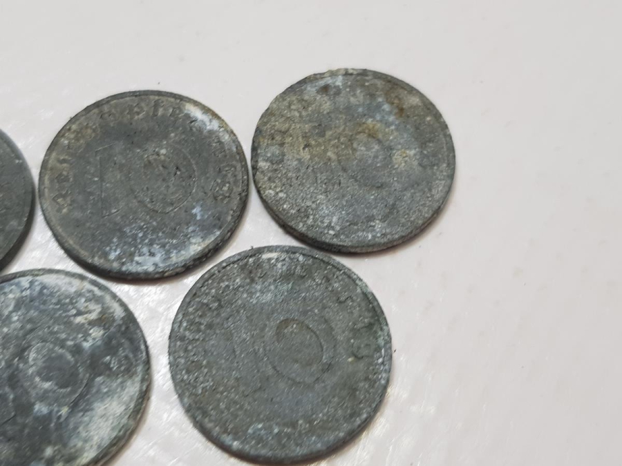 NAZİ ALMANYASI MADENİ PARA LOTU