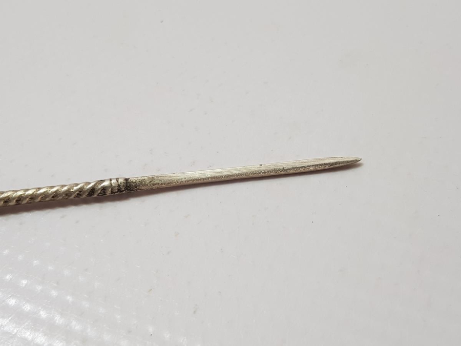 OSMANLI DÖNEMİ ÇOK NADİR GÜMÜŞ SAÇ İĞNESİ