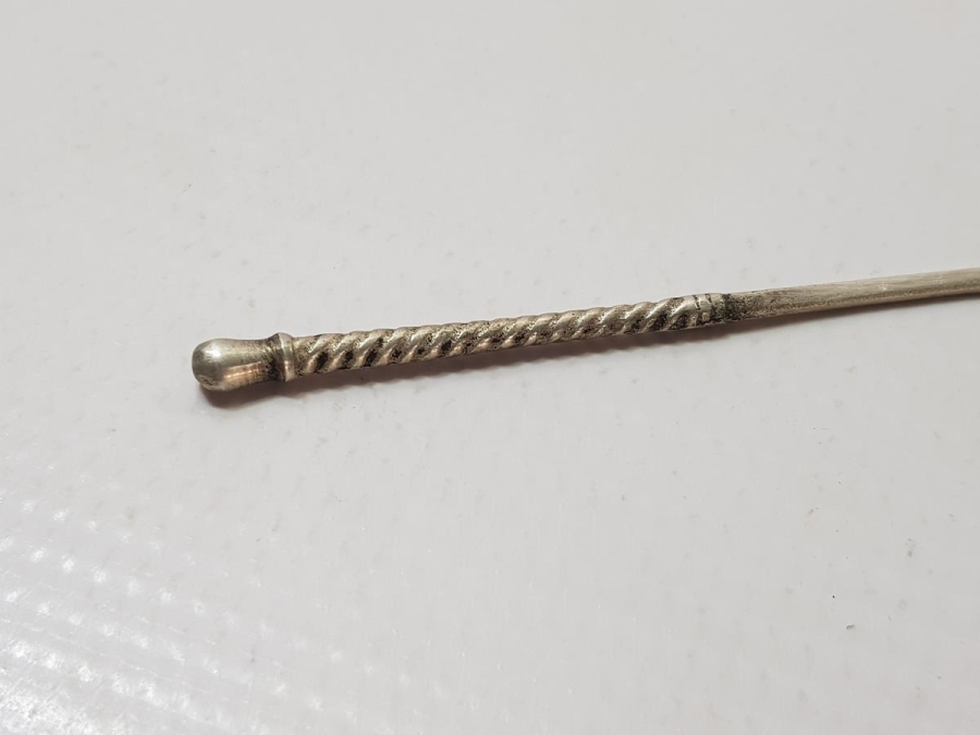 OSMANLI DÖNEMİ ÇOK NADİR GÜMÜŞ SAÇ İĞNESİ