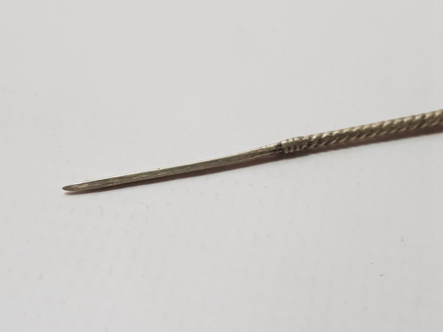 OSMANLI DÖNEMİ ÇOK NADİR GÜMÜŞ SAÇ İĞNESİ