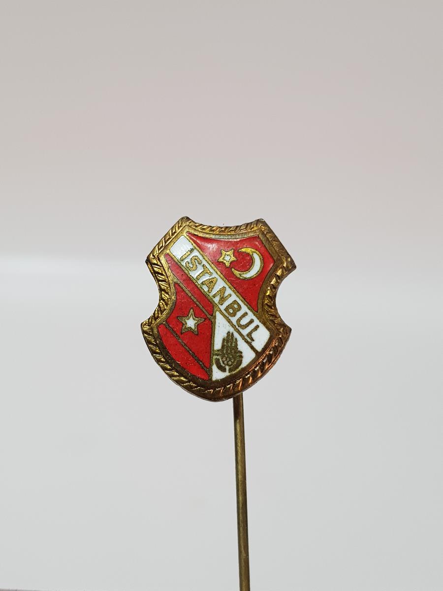 İSTANBUL YAZILI AY YILDIZLI MİNELİ ROZET