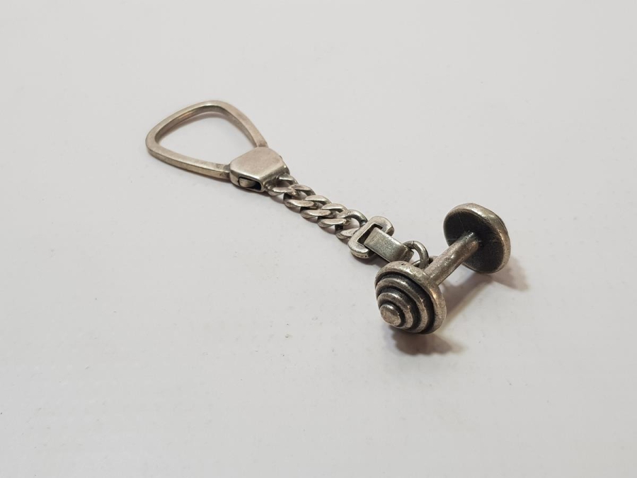 TÜRKİYE HALTER FEDERASYONU HALTER KONULU GÜMÜŞ ANAHTARLIK