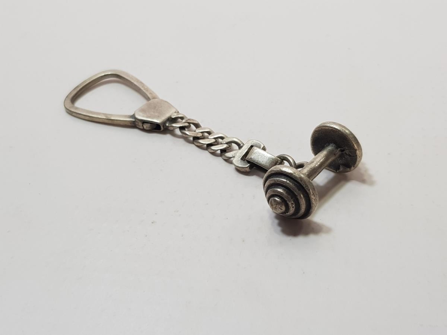 TÜRKİYE HALTER FEDERASYONU HALTER KONULU GÜMÜŞ ANAHTARLIK