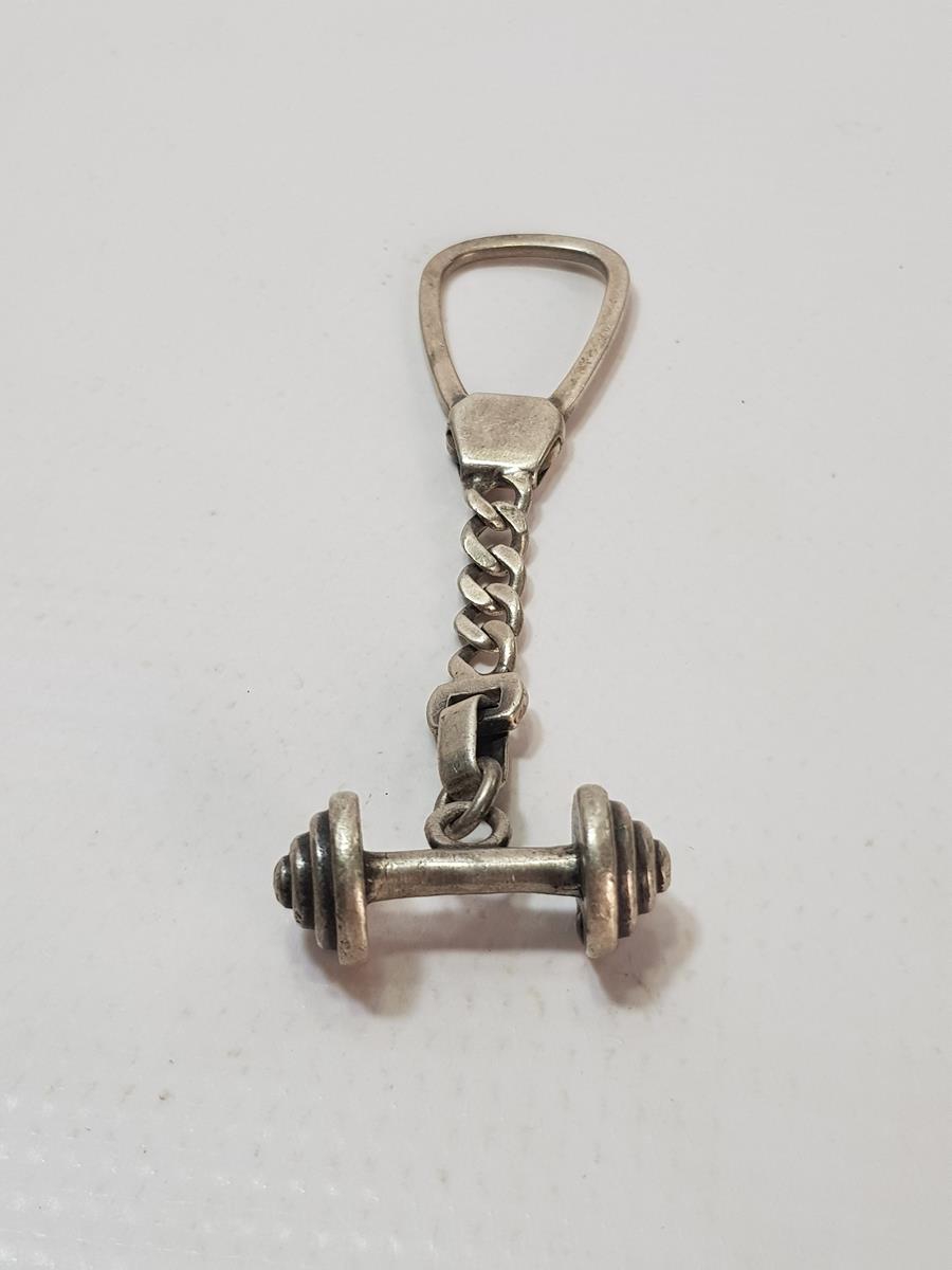 TÜRKİYE HALTER FEDERASYONU HALTER KONULU GÜMÜŞ ANAHTARLIK