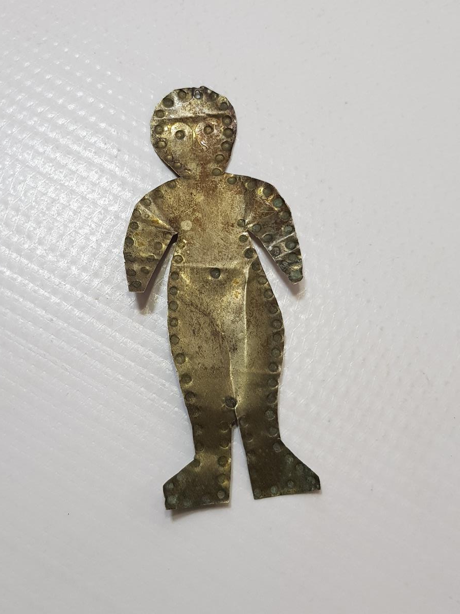 OSMANLI DÖNEMİ RUM İŞİ İNSAN FORMLU İKONA ADAKLIĞI