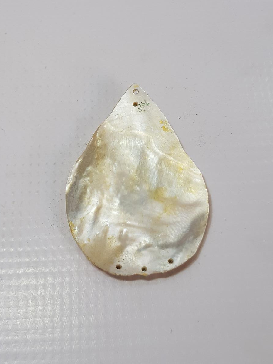 OSMANLI DÖNEMİ MEVLEVİ SİKKELİ SEDEF ARMUDİ KOLYE