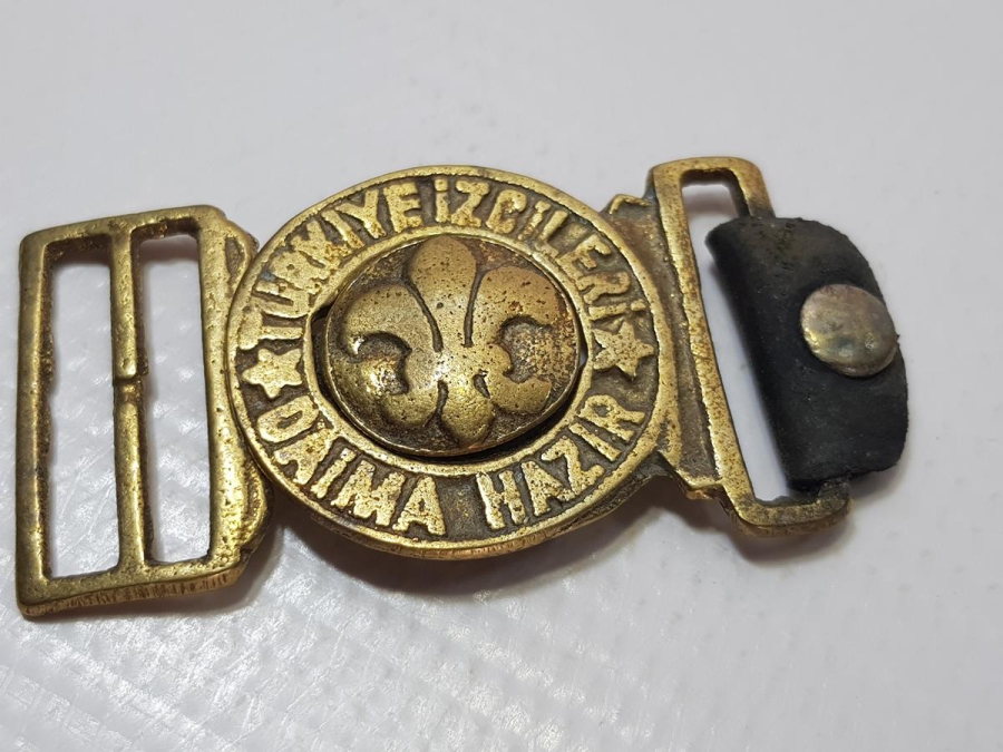 ANTİKA İZCİ KEMER TOKASI