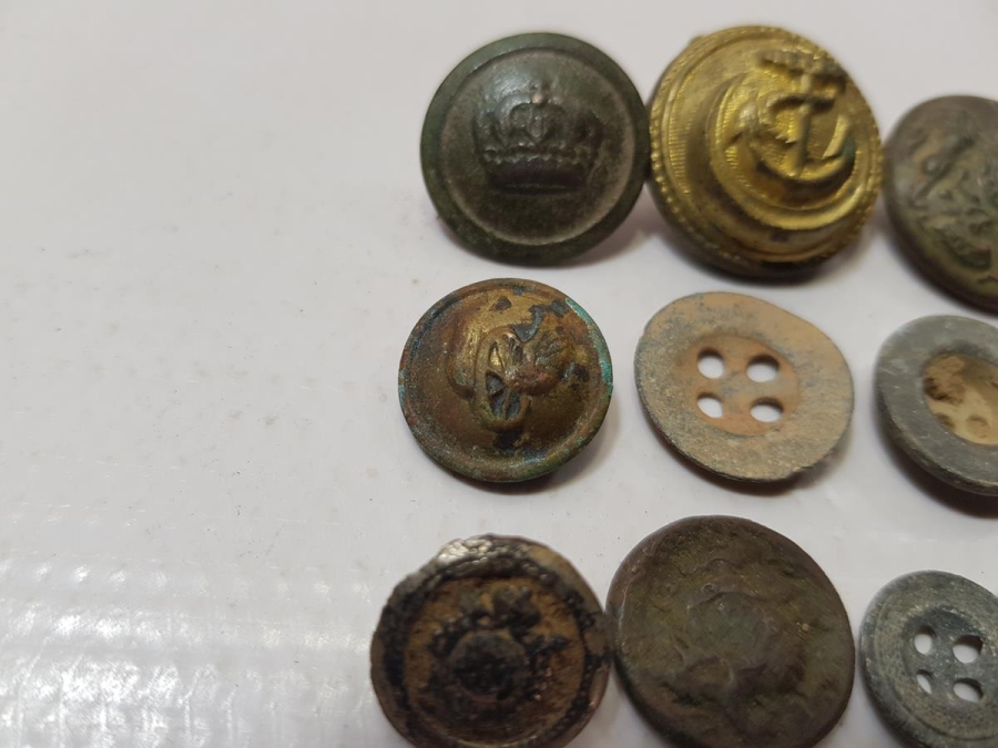 1. DÜNYA SAVAŞI ASKER VE SUBAY DÜĞMELERİ