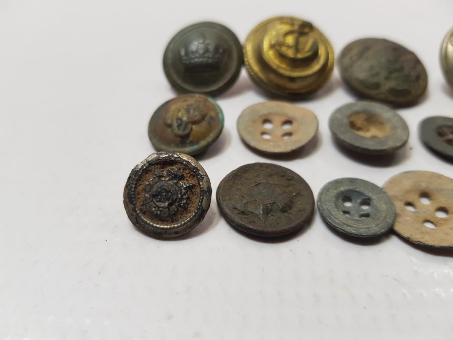 1. DÜNYA SAVAŞI ASKER VE SUBAY DÜĞMELERİ