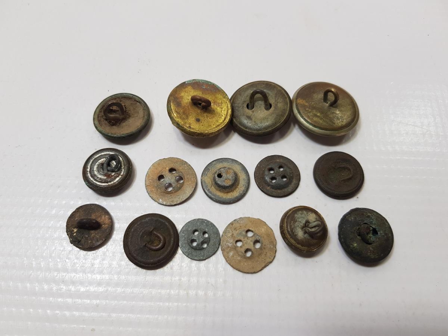 1. DÜNYA SAVAŞI ASKER VE SUBAY DÜĞMELERİ