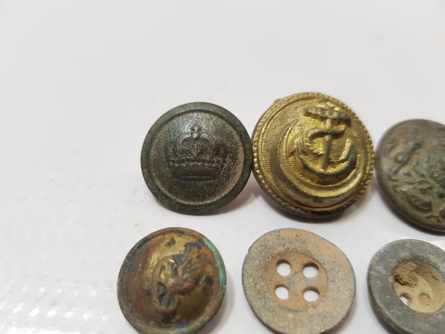 1. DÜNYA SAVAŞI ASKER VE SUBAY DÜĞMELERİ