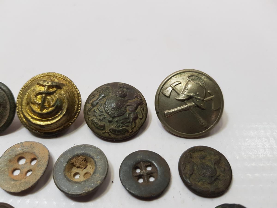 1. DÜNYA SAVAŞI ASKER VE SUBAY DÜĞMELERİ