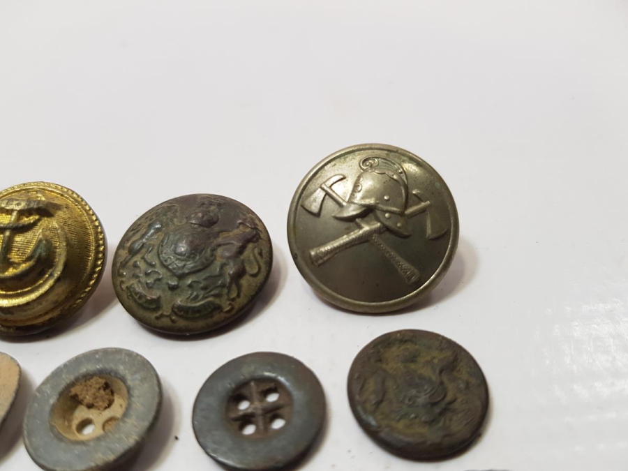 1. DÜNYA SAVAŞI ASKER VE SUBAY DÜĞMELERİ