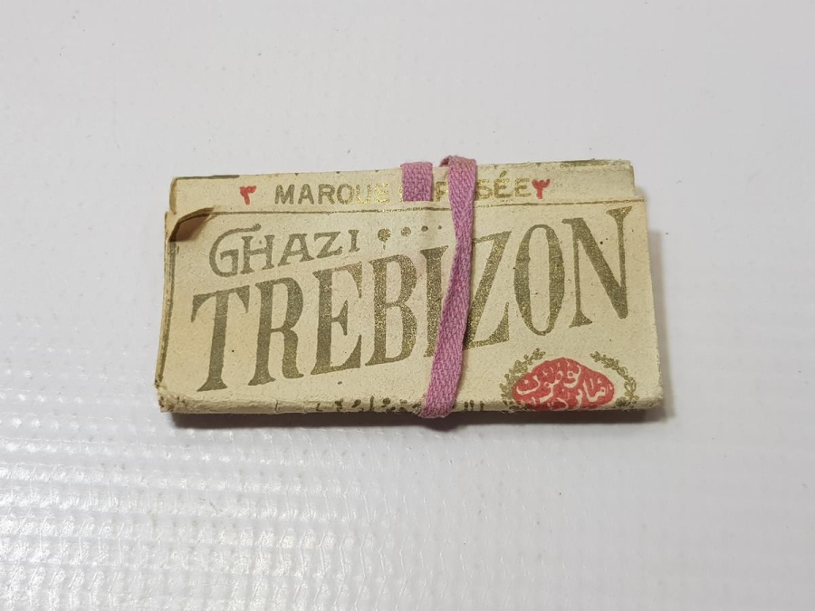 OSMANLI DÖNEMİ TRABZON SİGARA KAĞIDI