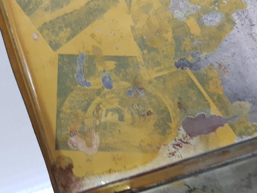 OSMANLI DÖNEMİ PEKTEMİZ MARKA ÇOK NADİR TENEKE SİGARA KUTUSU