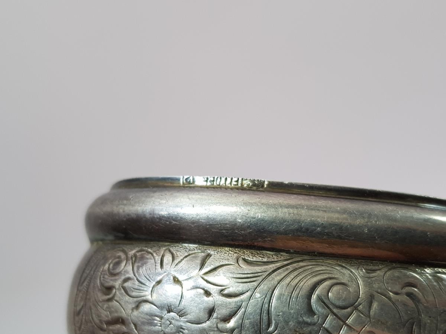 ANTİKA GÜMÜŞ KAPLAMA BİR ÇİFT PEÇETELİK