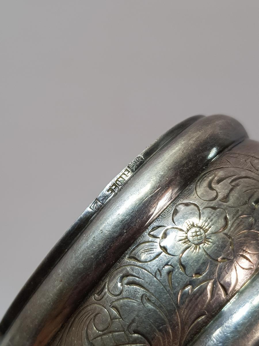 ANTİKA GÜMÜŞ KAPLAMA BİR ÇİFT PEÇETELİK