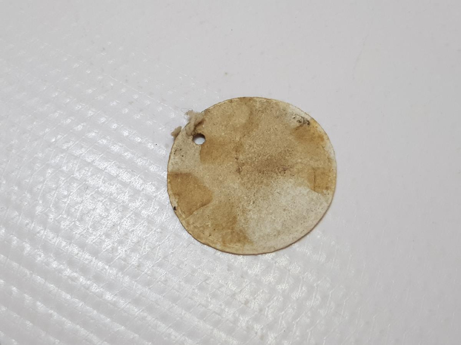 OSMANLICA YAZILI ÇOK NADİR MUKAVVA ZEYTİN JETONLARI