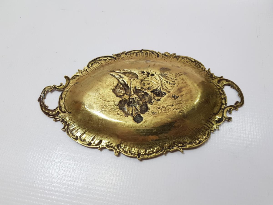 ANTİKA PİRİNÇ TEPSİ