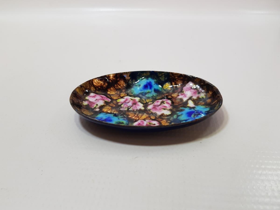 ANTİKA LİMOGES MARKA MİNELİ İKRAMLIK