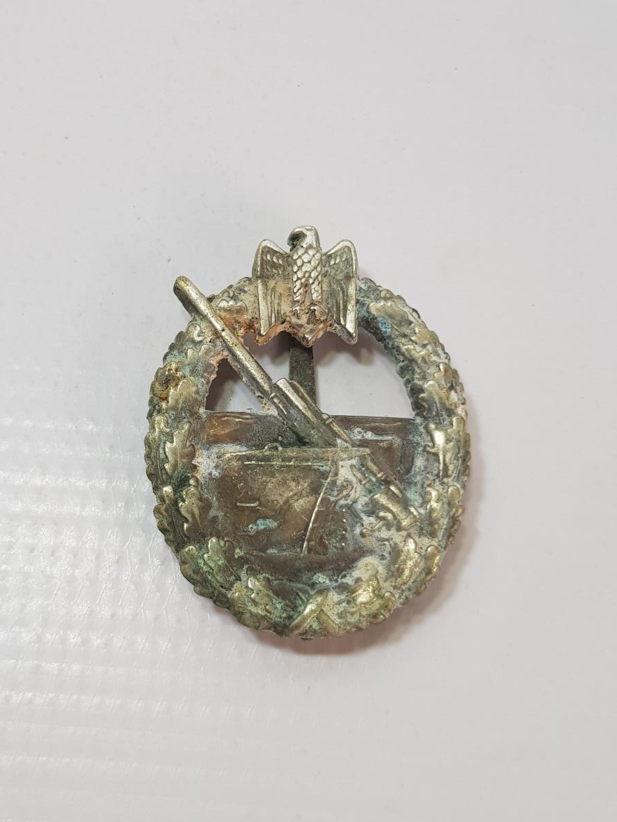 2. DÜNYA SAVAŞI ALMAN NAZİ UÇAK SAVAR BİRLİĞİ ROZETİ