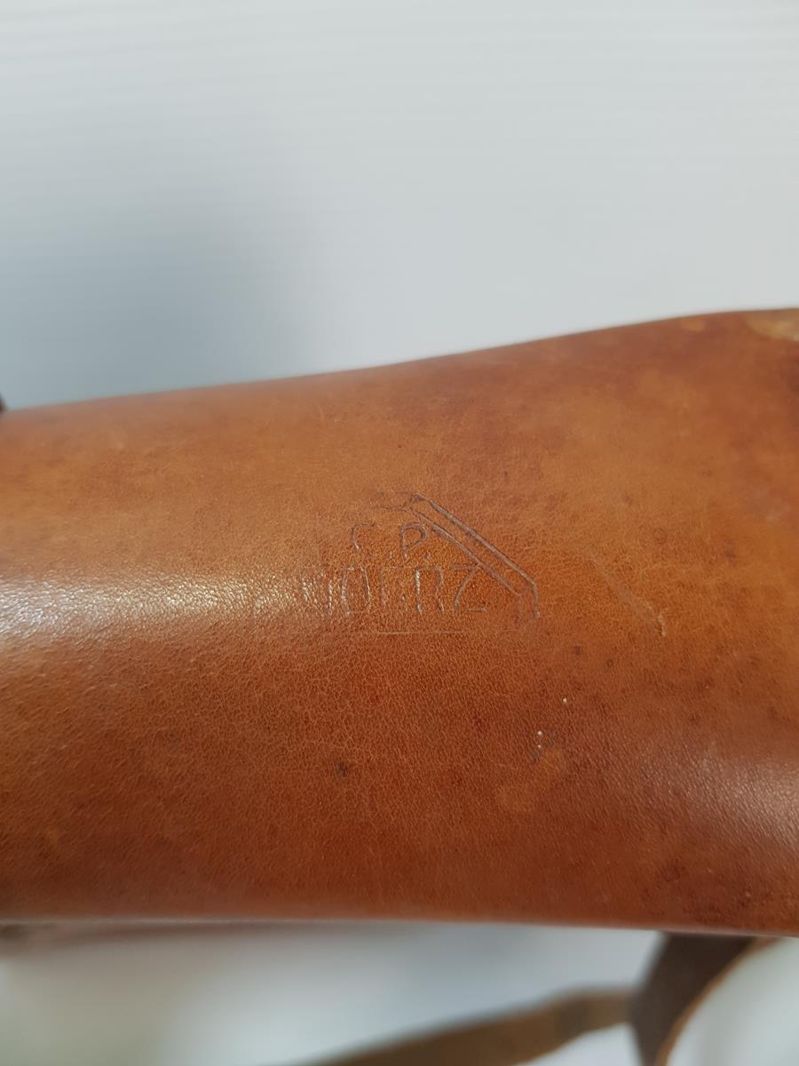 1. DÜNYA SAVAŞI DÖNEMİ DERİ HARİTACI SUBAY ÇANTASI