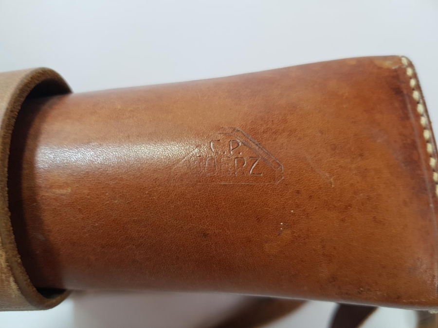 1. DÜNYA SAVAŞI DÖNEMİ DERİ HARİTACI SUBAY ÇANTASI