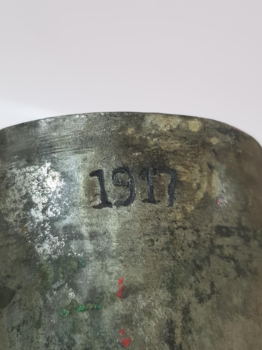 ÇANAKKALE SAVAŞI 1917 TARİHLİ ÇOK NADİR BAKIR BARDAK